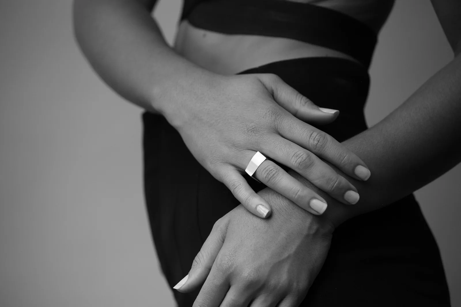 Hand detail with ring